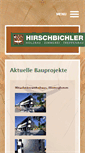 Mobile Screenshot of hirschbichler.at